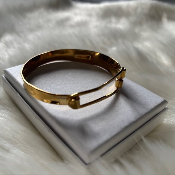 Banana Republic Buckle Cuff Aureus + Argent - Picture 5 of 11